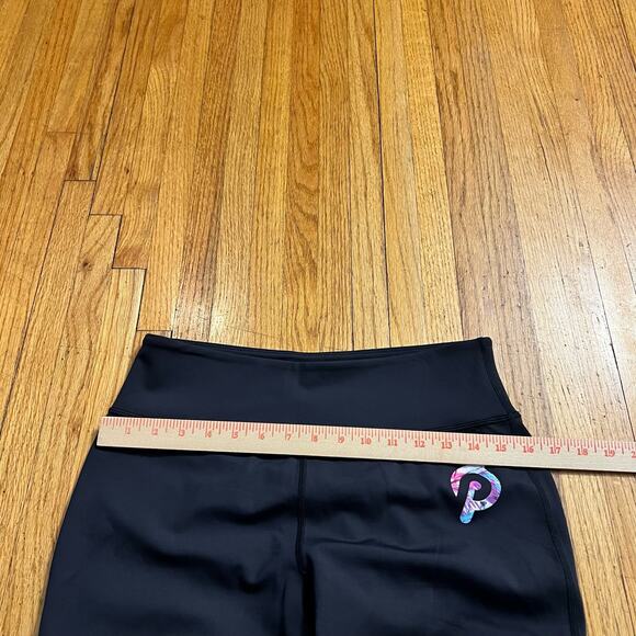 Peloton Leggings Womens 1X Black Cycle Crop Athletic Pants - Picture 7 of 10